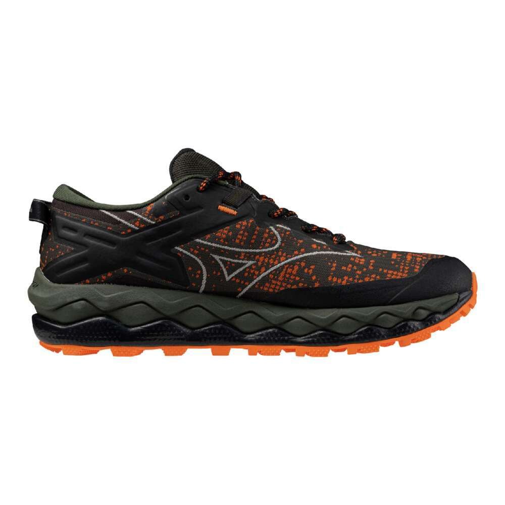 Tênis Mizuno Wave Mujin Ls Gtx Maharishi Preto/Laranja 4