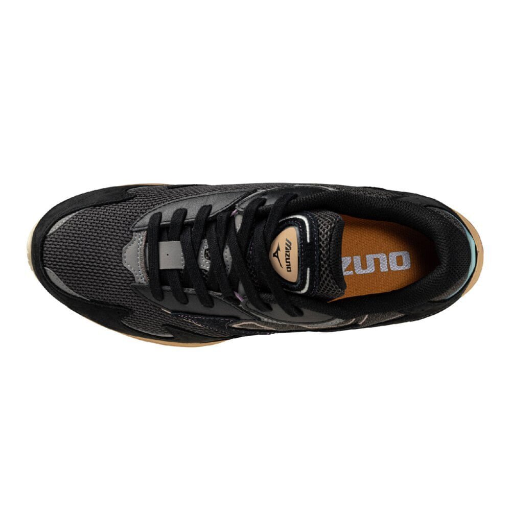 Tênis Casual Mizuno Rider Beta Premium Cinza/Preto 2