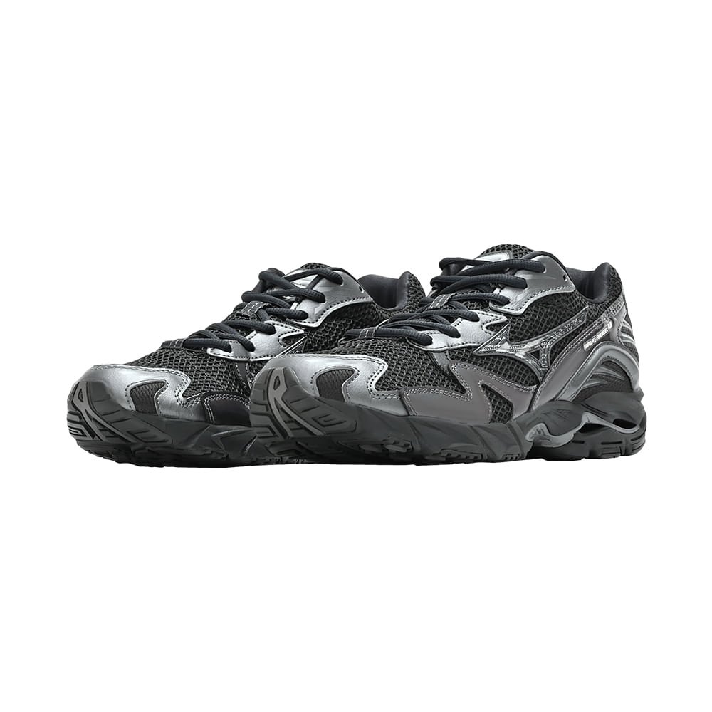 Tênis Casual Mizuno Wave Rider 10 Sport Preto/Prata 4
