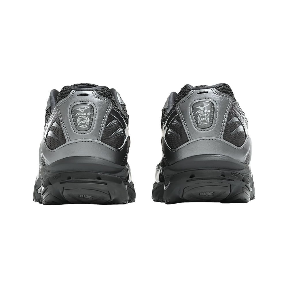 Tênis Casual Mizuno Wave Rider 10 Sport Preto/Prata 6