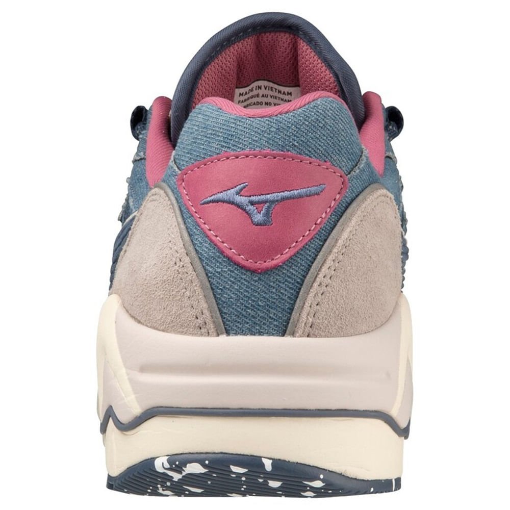 Tênis Unissex Mizuno Wave Rider 1 Nikka Pokka Azul 3