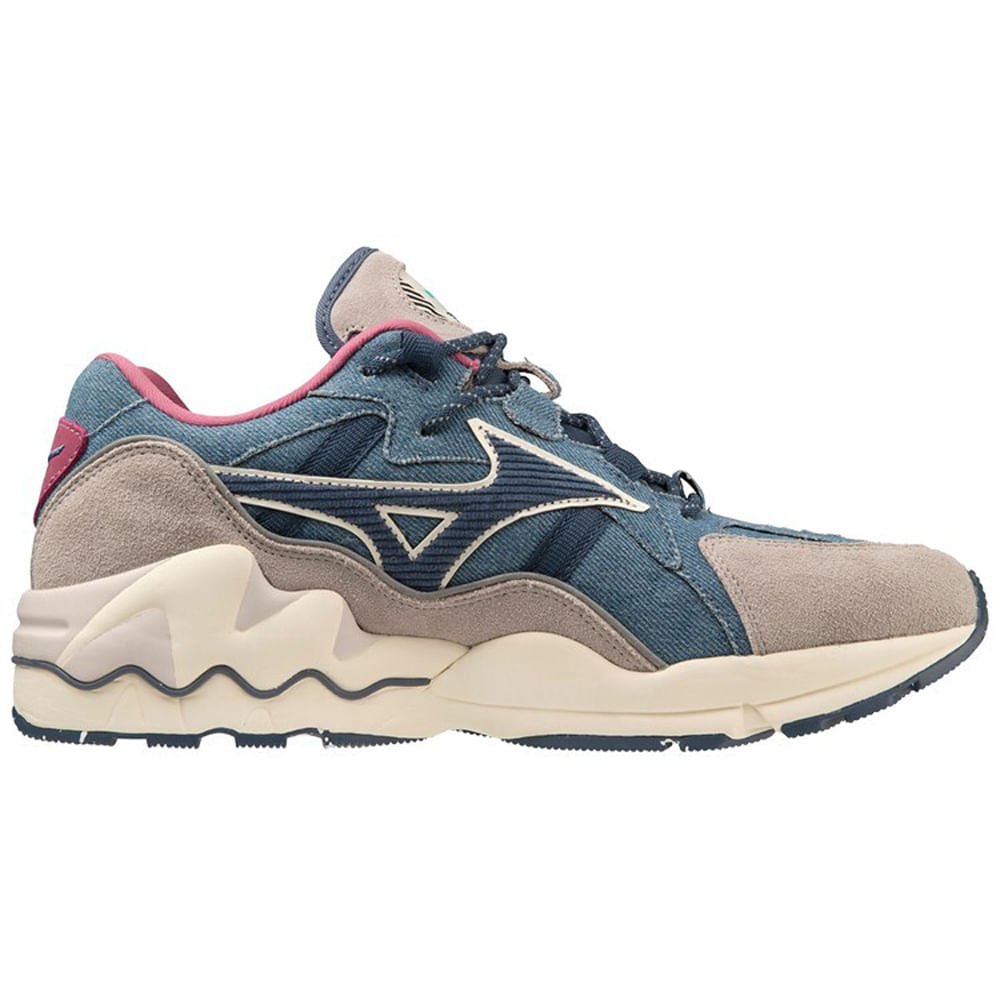 Tênis Unissex Mizuno Wave Rider 1 Nikka Pokka Azul 4