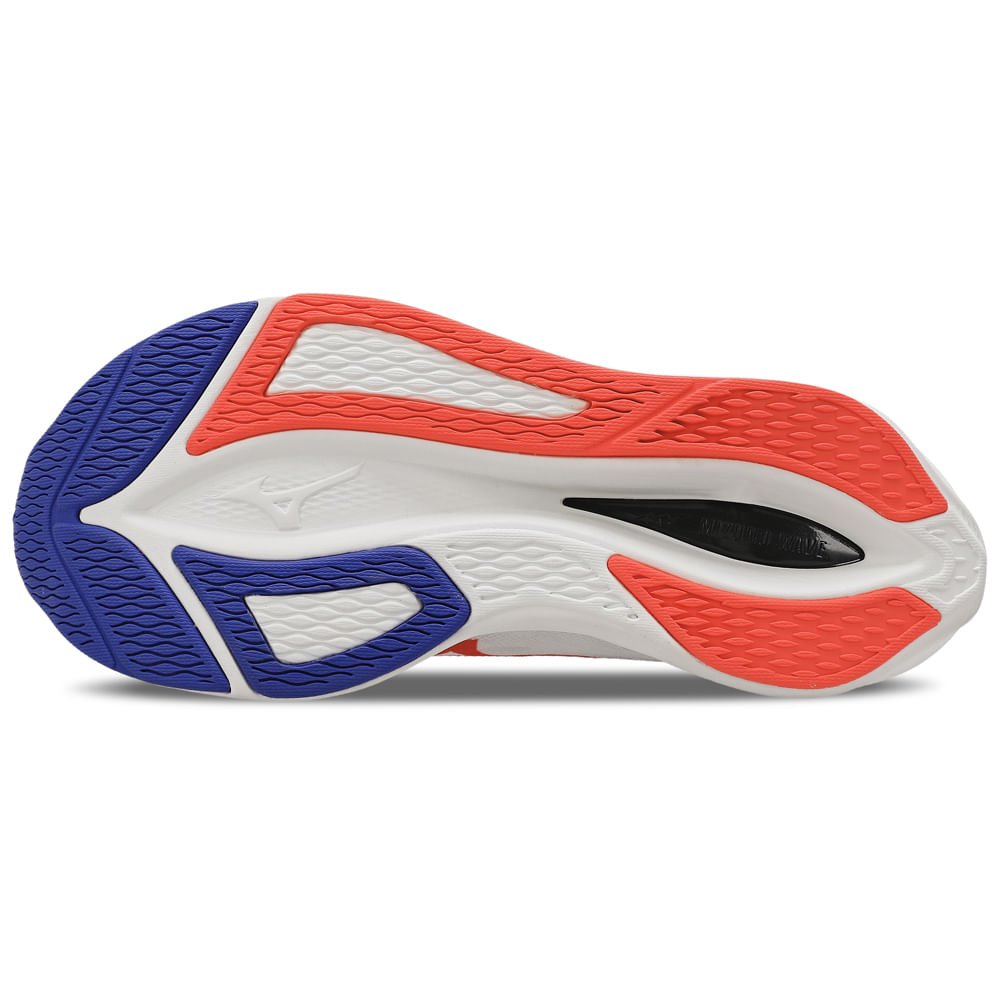 Tênis de Corrida Mizuno Wave Rebellion Flash 3 Masculino Branco 5