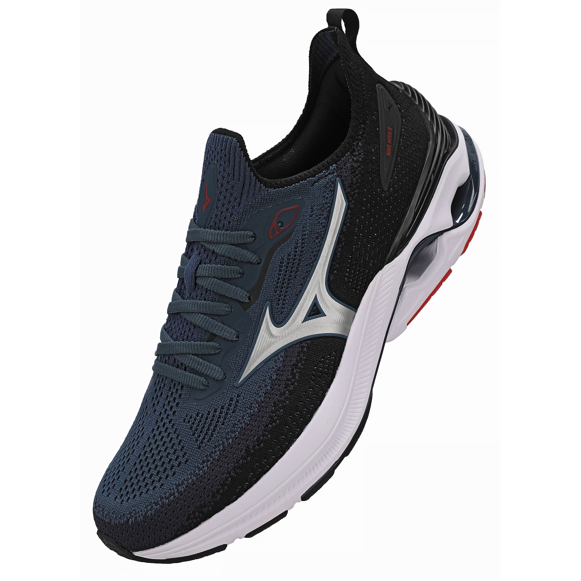 Tênis de Corrida Mizuno Wave Mirai 8 Masculino Azul 5