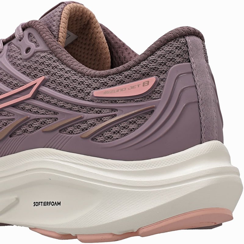 Tênis de Corrida Mizuno Jet 8 Feminino Lavanda 6
