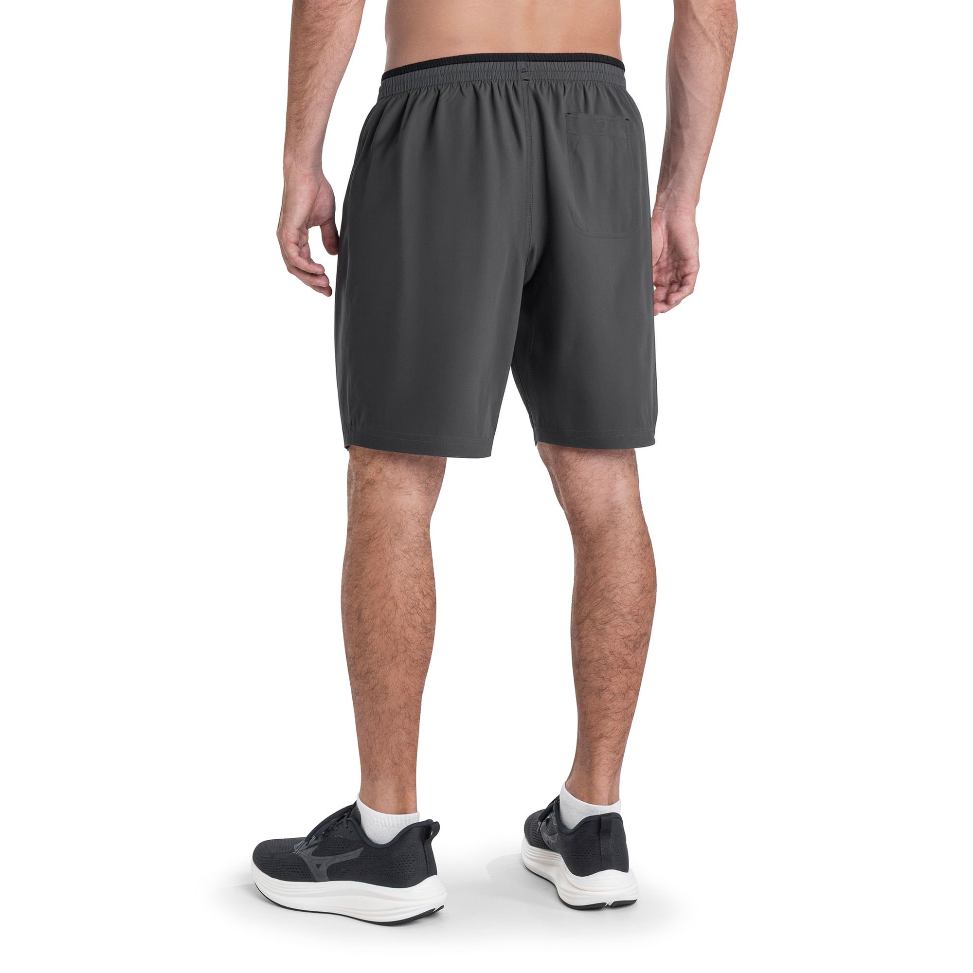 Bermuda de Treino Mizuno Tem Master Masculina Cinza 2