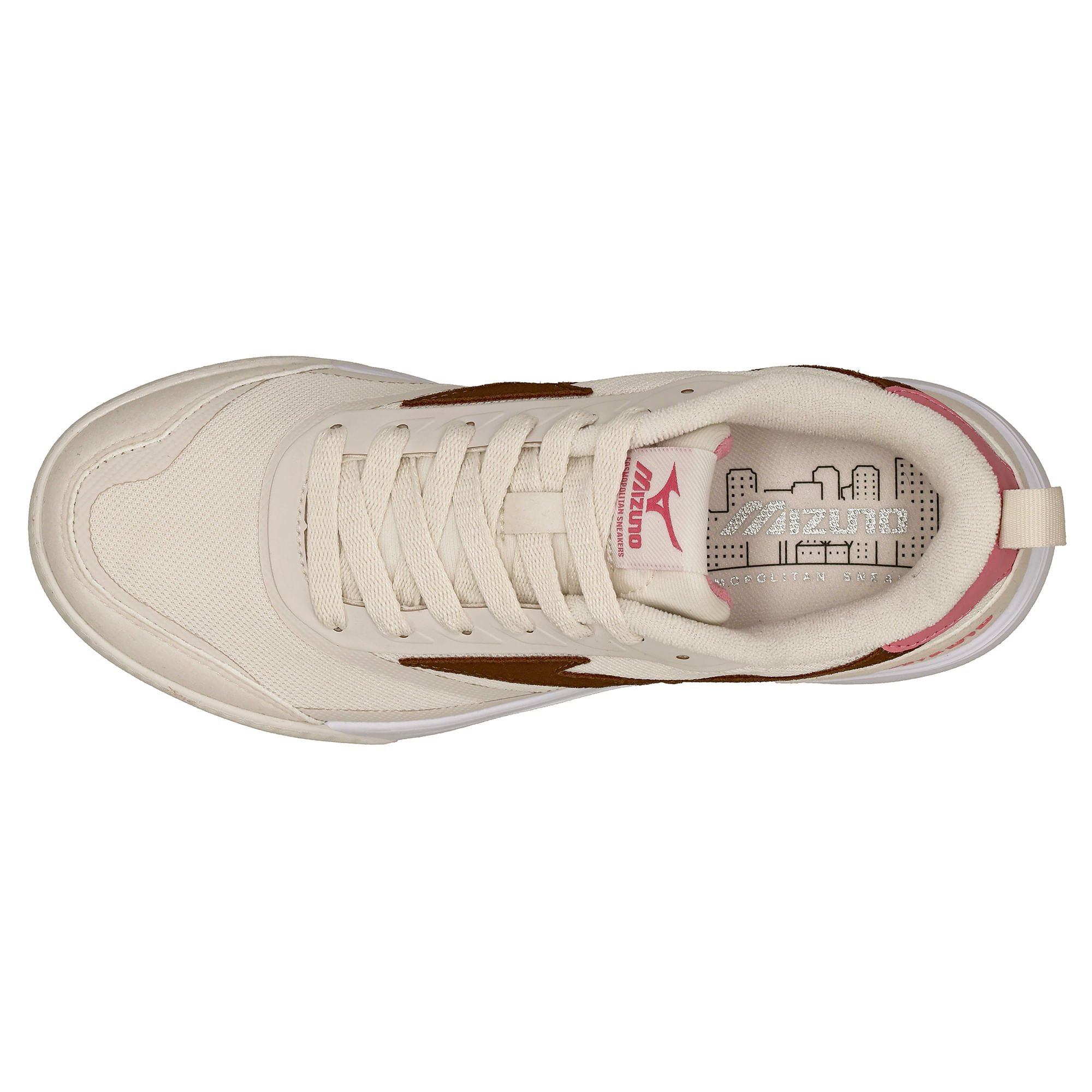 Tênis Casual Mizuno Edo Cross Feminino Bege 2