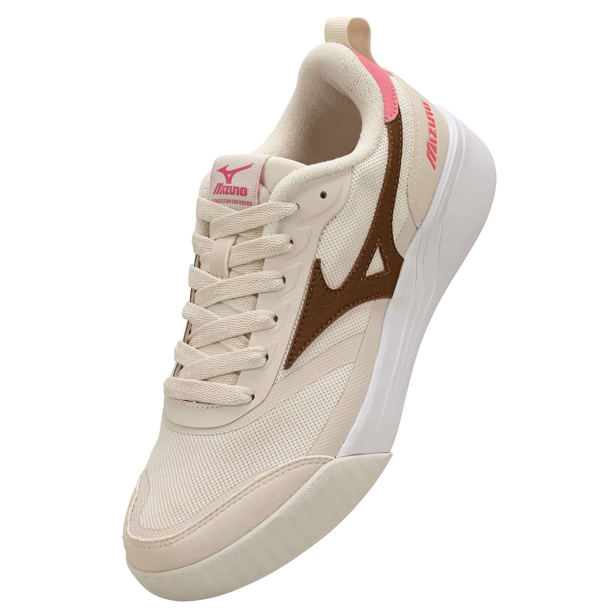 Tênis Casual Mizuno Edo Cross Feminino Bege 5