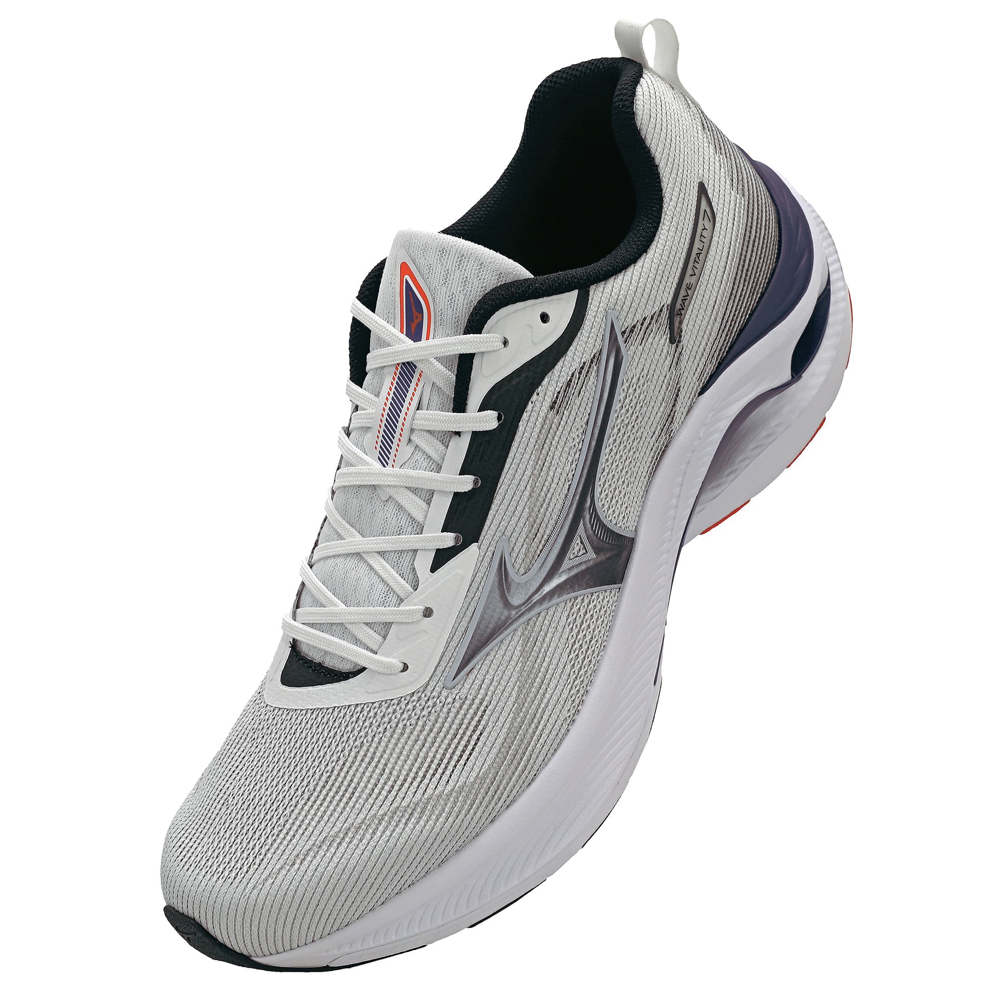 Tênis de Corrida Mizuno Wave Vitality 7 Masculino Branco 5
