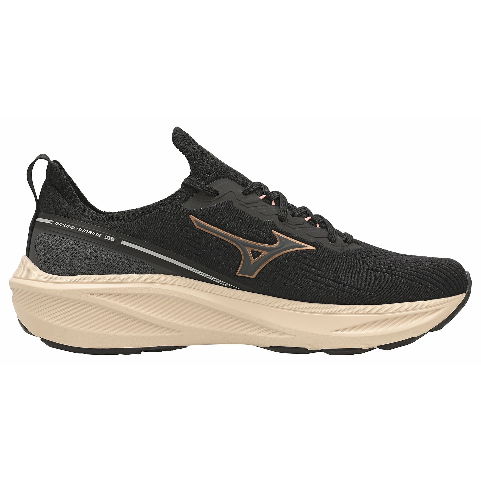 Tênis de Corrida Mizuno Sunrise Feminino Preto 3