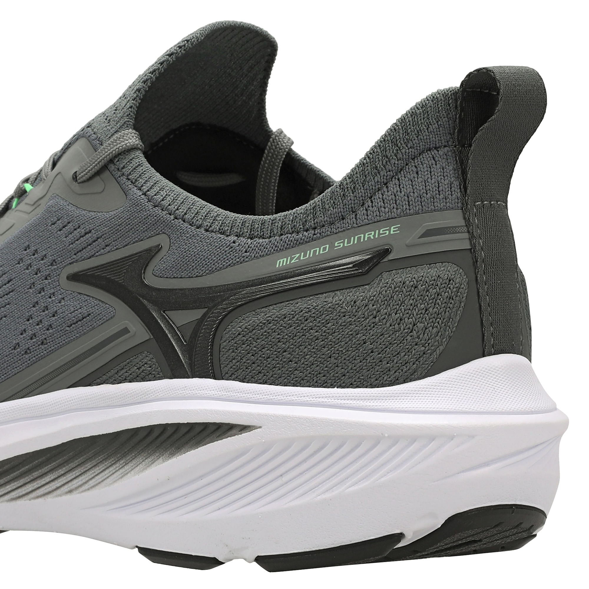 Tênis de Corrida Mizuno Sunrise Masculino Cinza 7