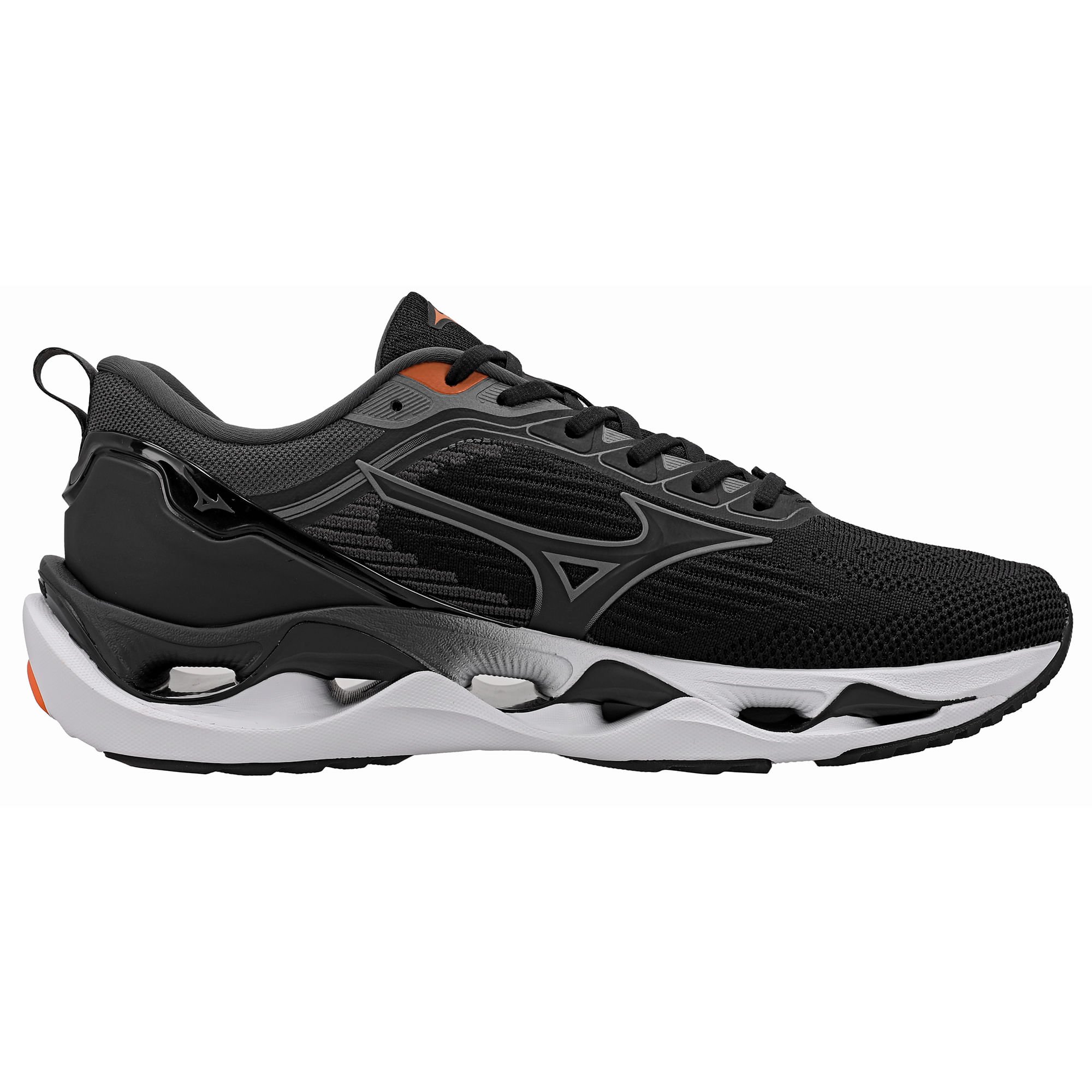 Tênis de Corrida Mizuno Wave Stratos 3 Masculino Preto 3