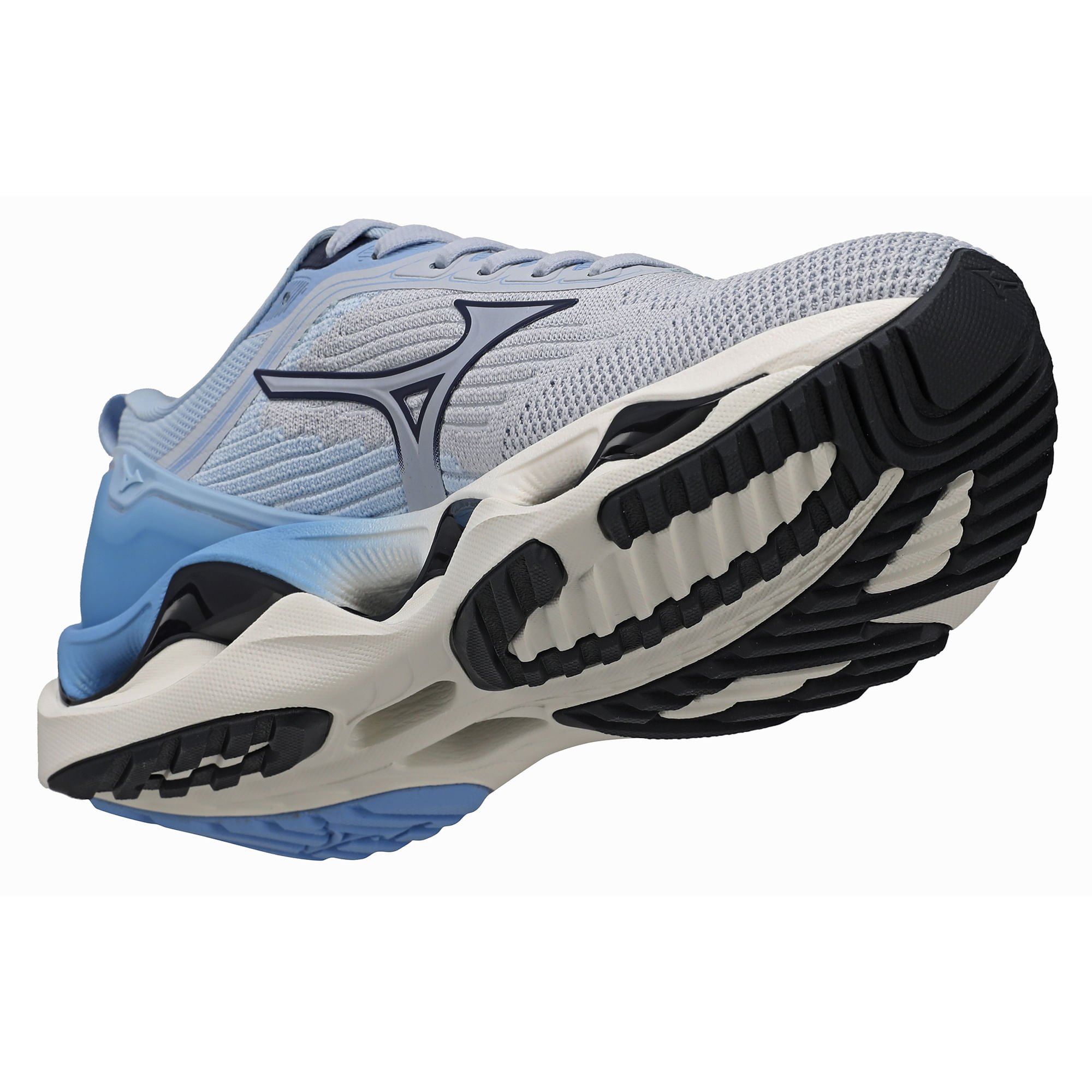 Tênis de Corrida Mizuno Wave Stratos 3 Feminino Azul 6