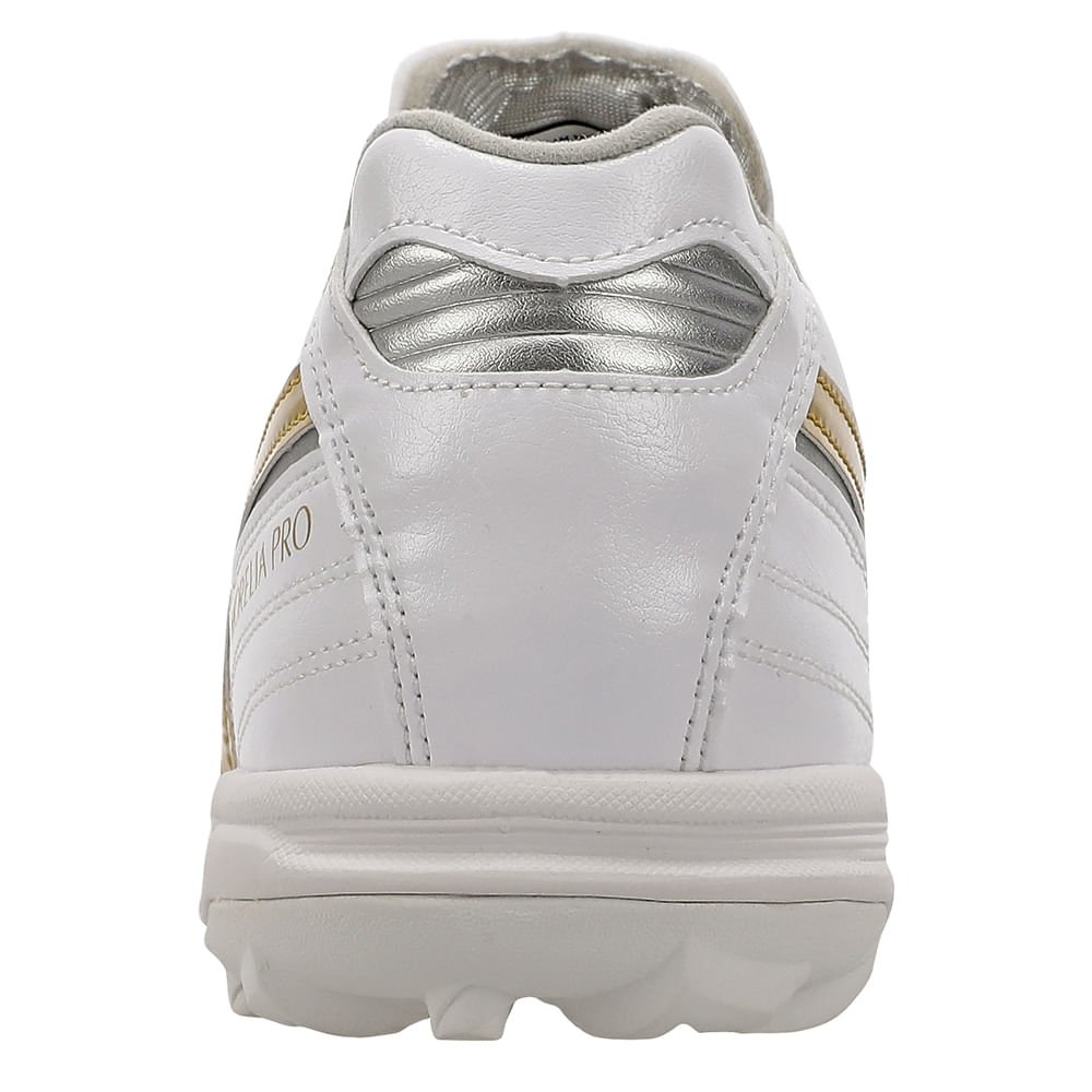 Chuteira Society Mizuno Morelia II Pro AS Masculina Branco 4