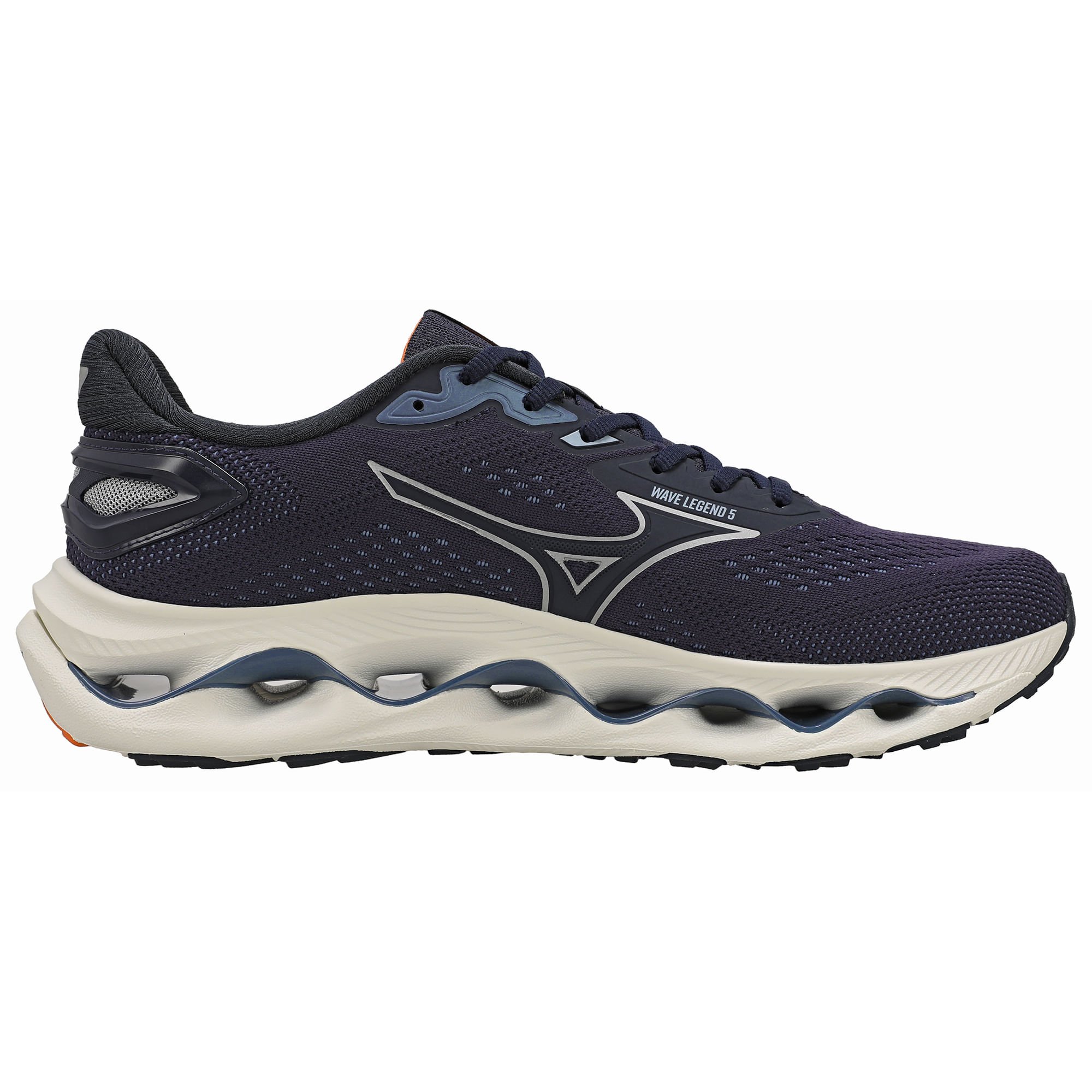 Tênis de Corrida Mizuno Wave Legend 5 Masculino Azul Marinho 3