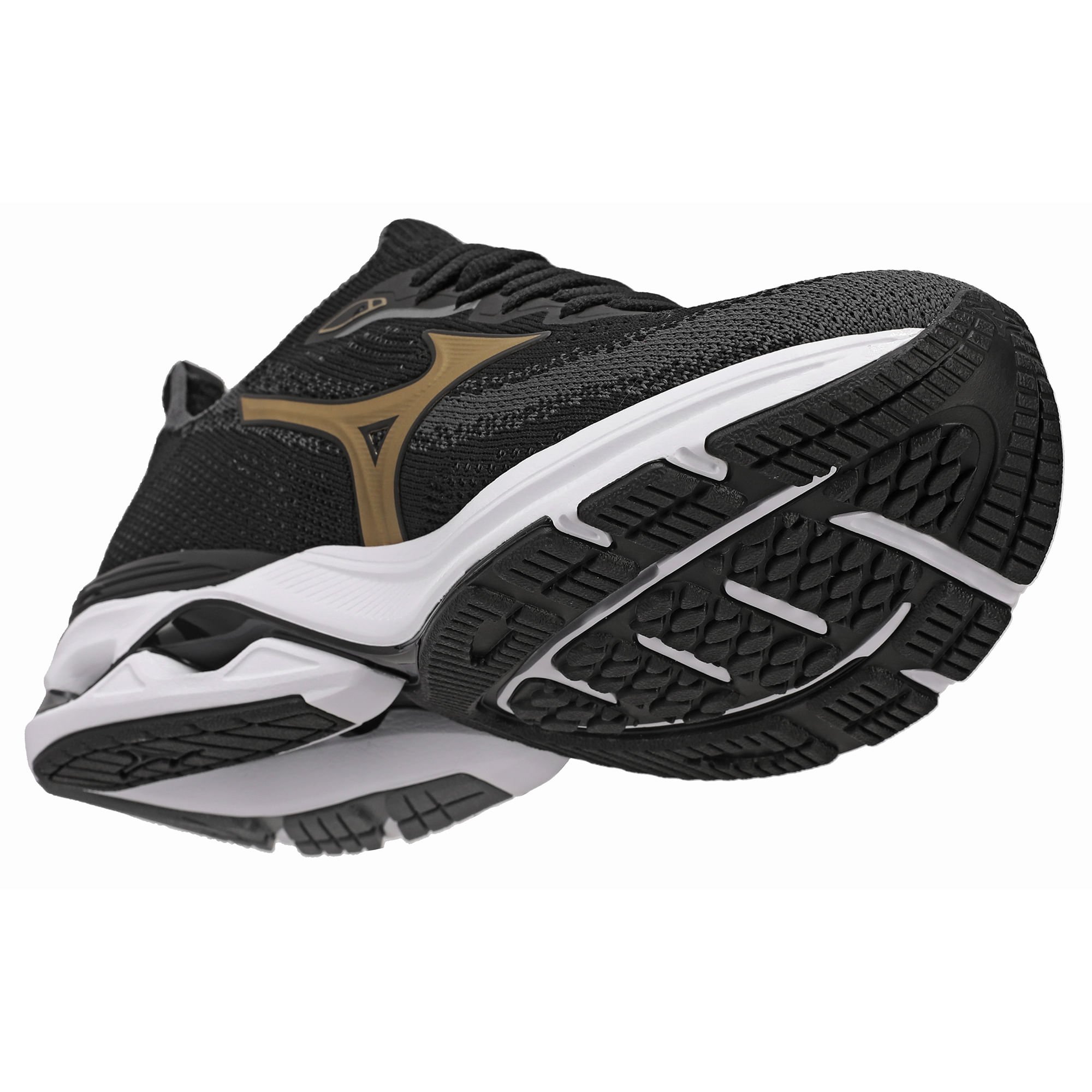 Tênis de Corrida Mizuno Wave Mirai 8 Feminino Preto 6