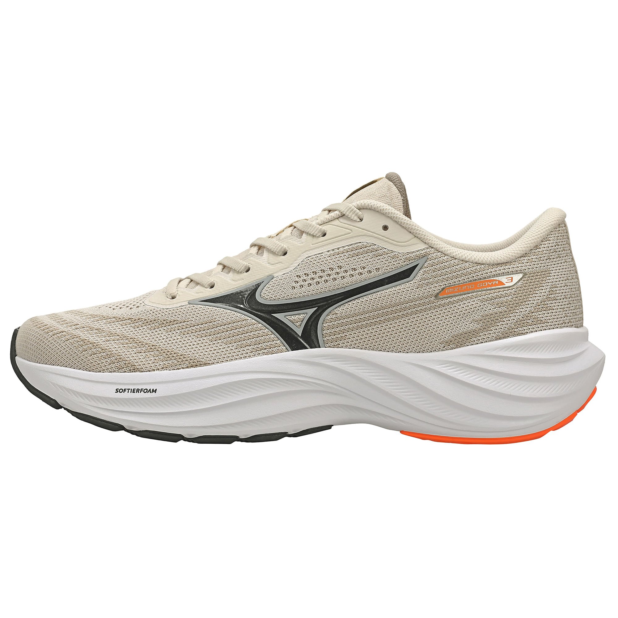 Tênis de Corrida Mizuno Goya 3 Bege 1