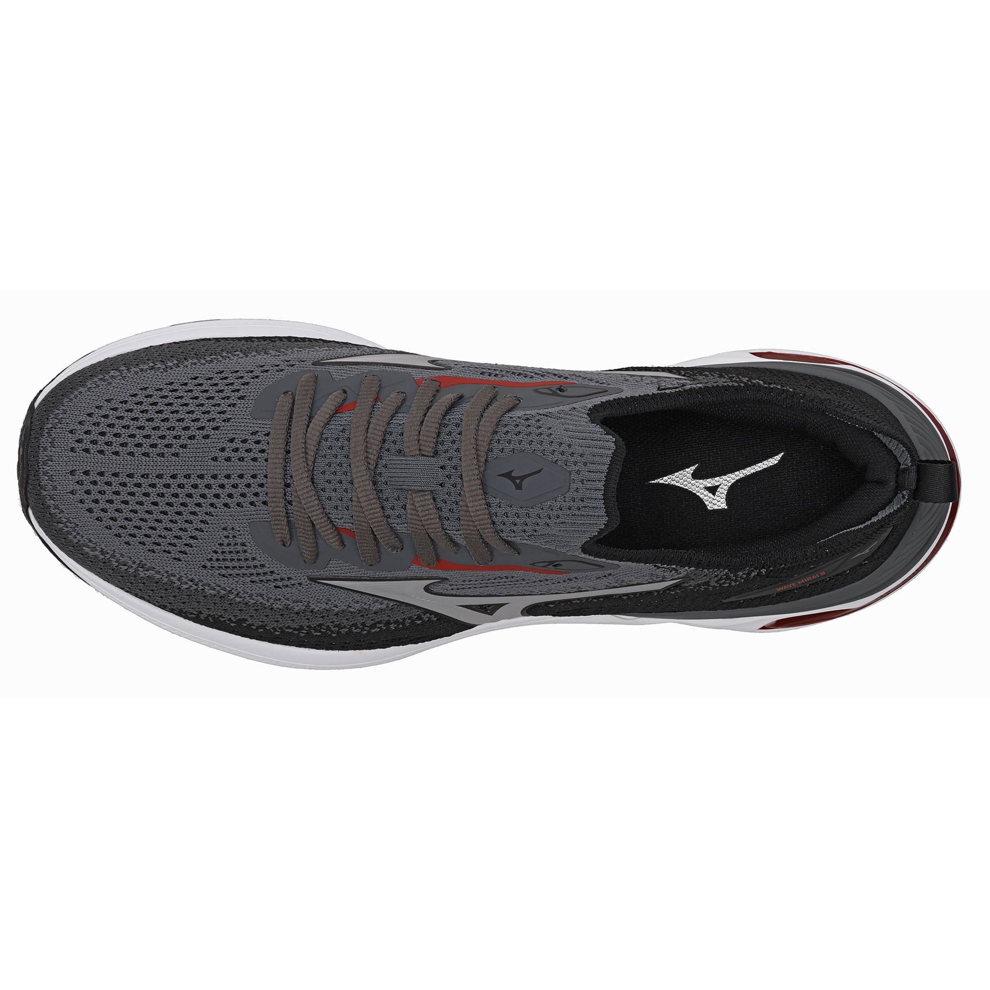 Tênis de Corrida Mizuno Wave Mirai 8 Masculino Cinza 2
