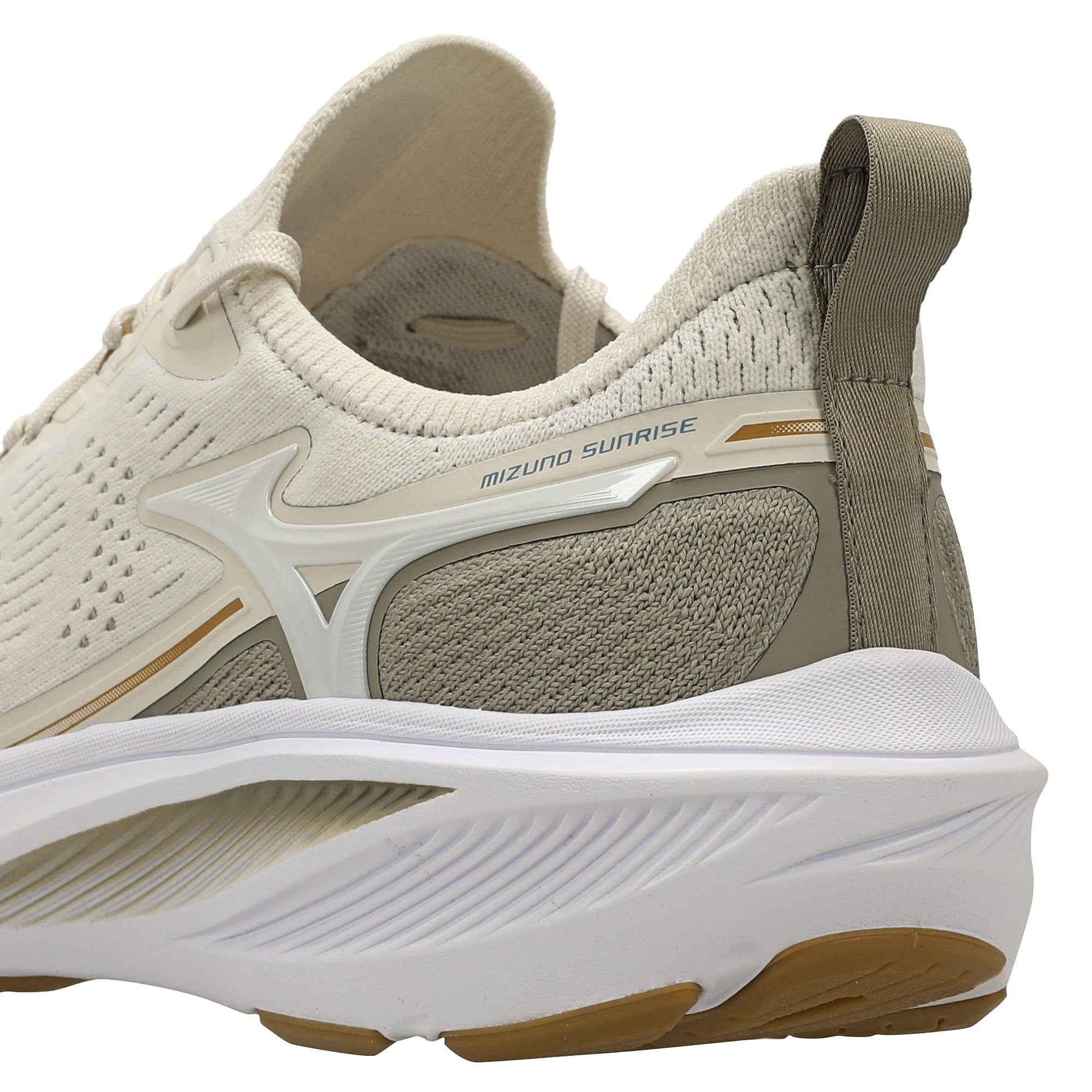 Tênis de Corrida Mizuno Sunrise Masculino Bege 7