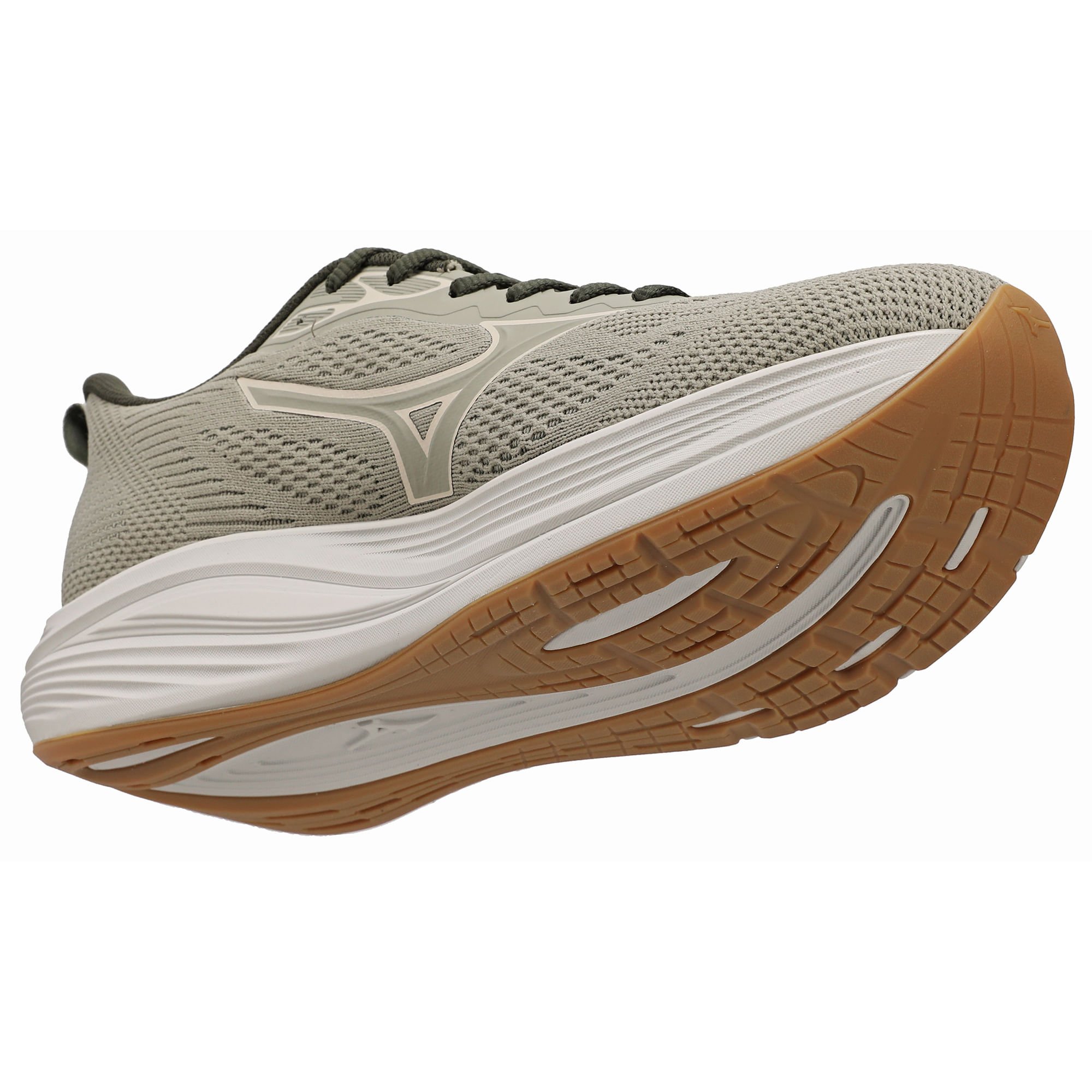Tênis de Corrida Mizuno Enigma 3 Masculino Bege 6