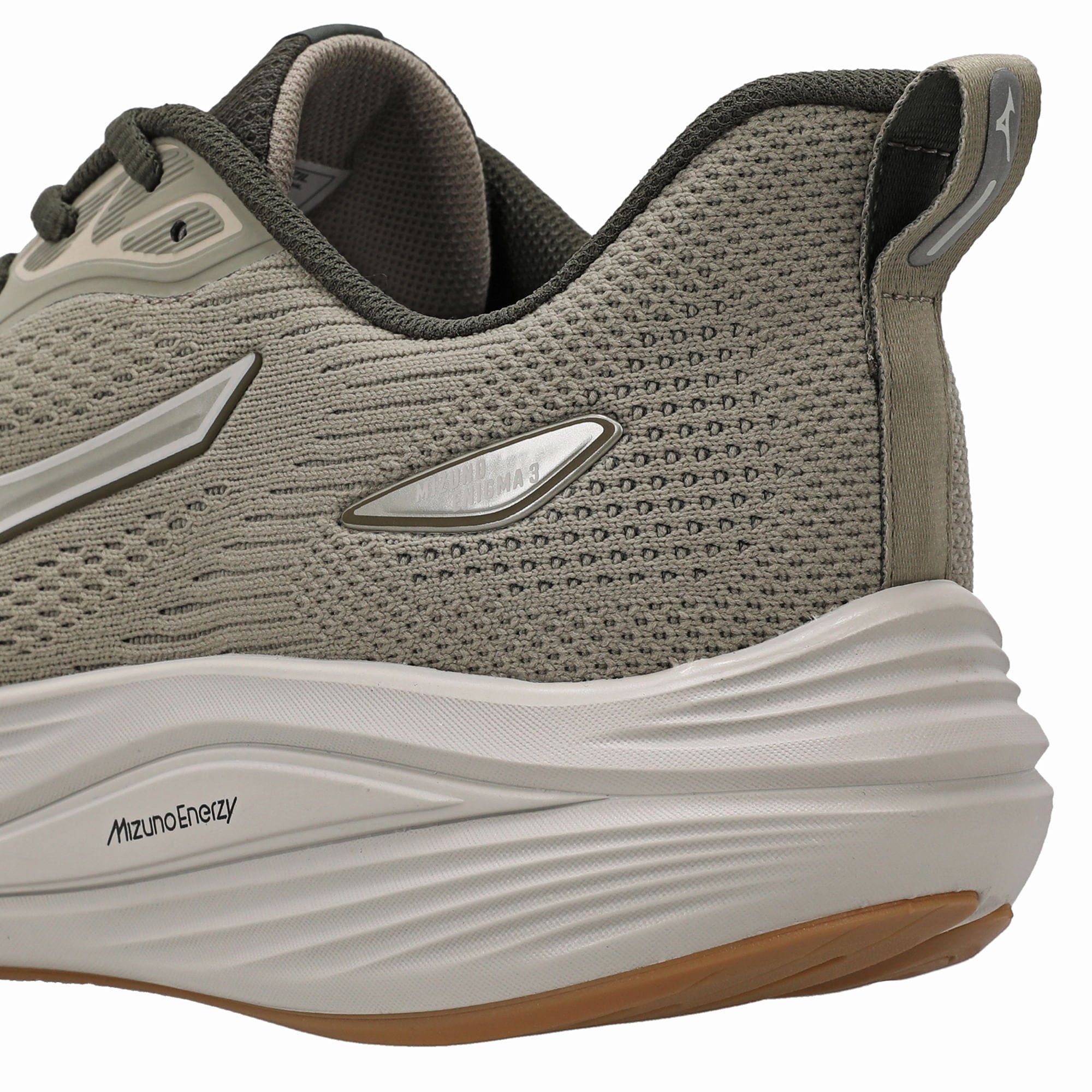 Tênis de Corrida Mizuno Enigma 3 Masculino Bege 7