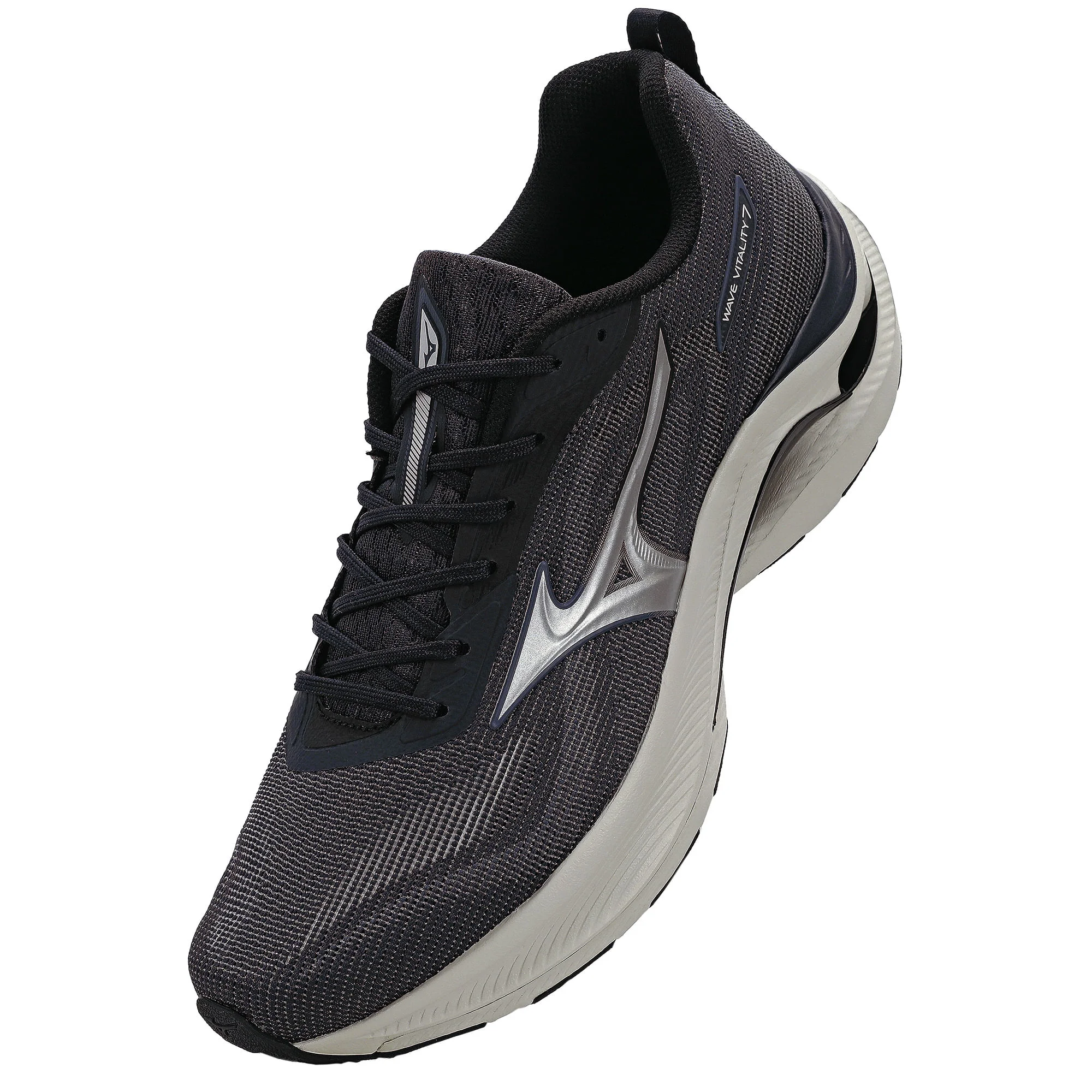 Tênis de Corrida Mizuno Wave Vitality 7 Masculino Preto 5