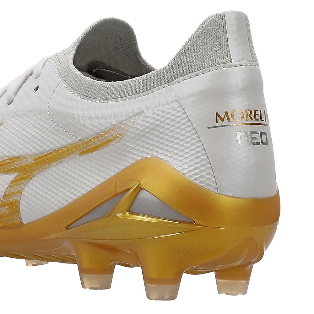 Chuteira de Campo Mizuno Morelia Neo IV Beta Japan Masculina Branco 7