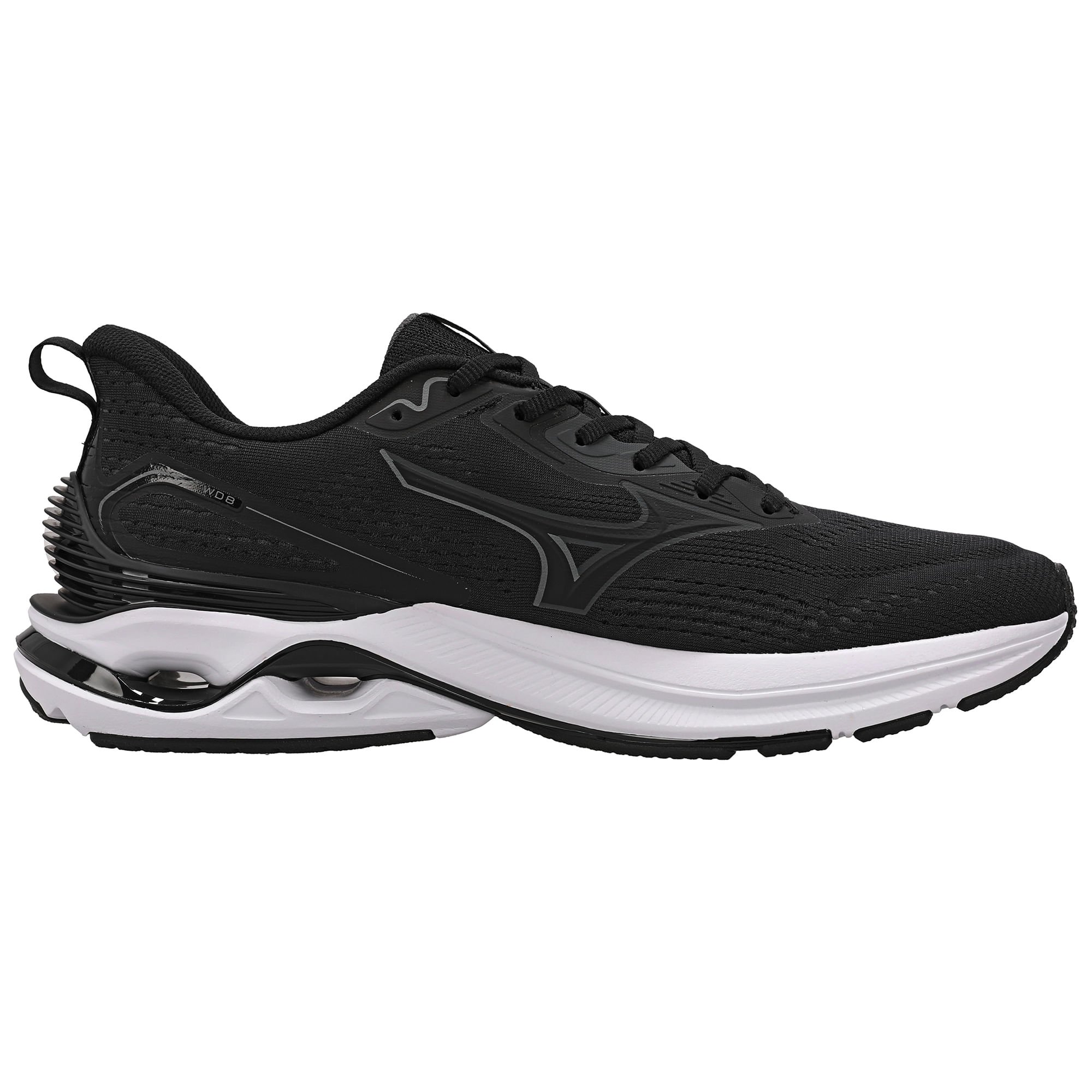 Tênis de Corrida Mizuno Wave Dynasty 8 Preto 3