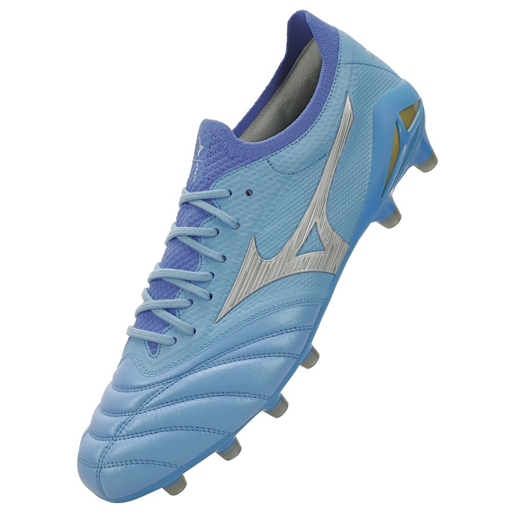 Chuteira de Campo Mizuno Morelia Neo IV Beta Japan Masculina Azul 5