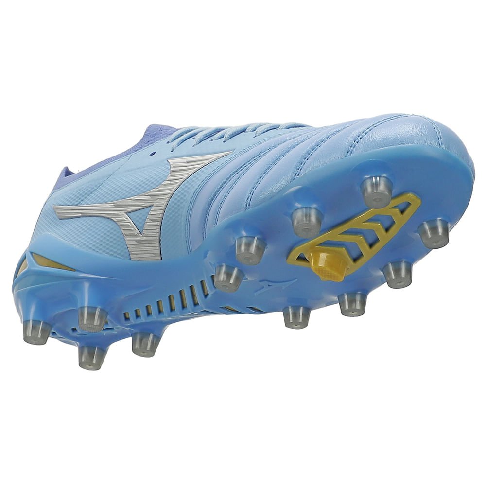 Chuteira de Campo Mizuno Morelia Neo IV Beta Japan Masculina Azul 6