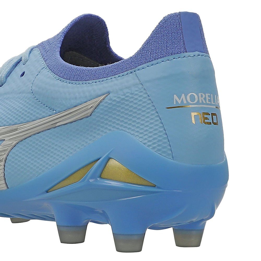 Chuteira de Campo Mizuno Morelia Neo IV Beta Japan Masculina Azul 7