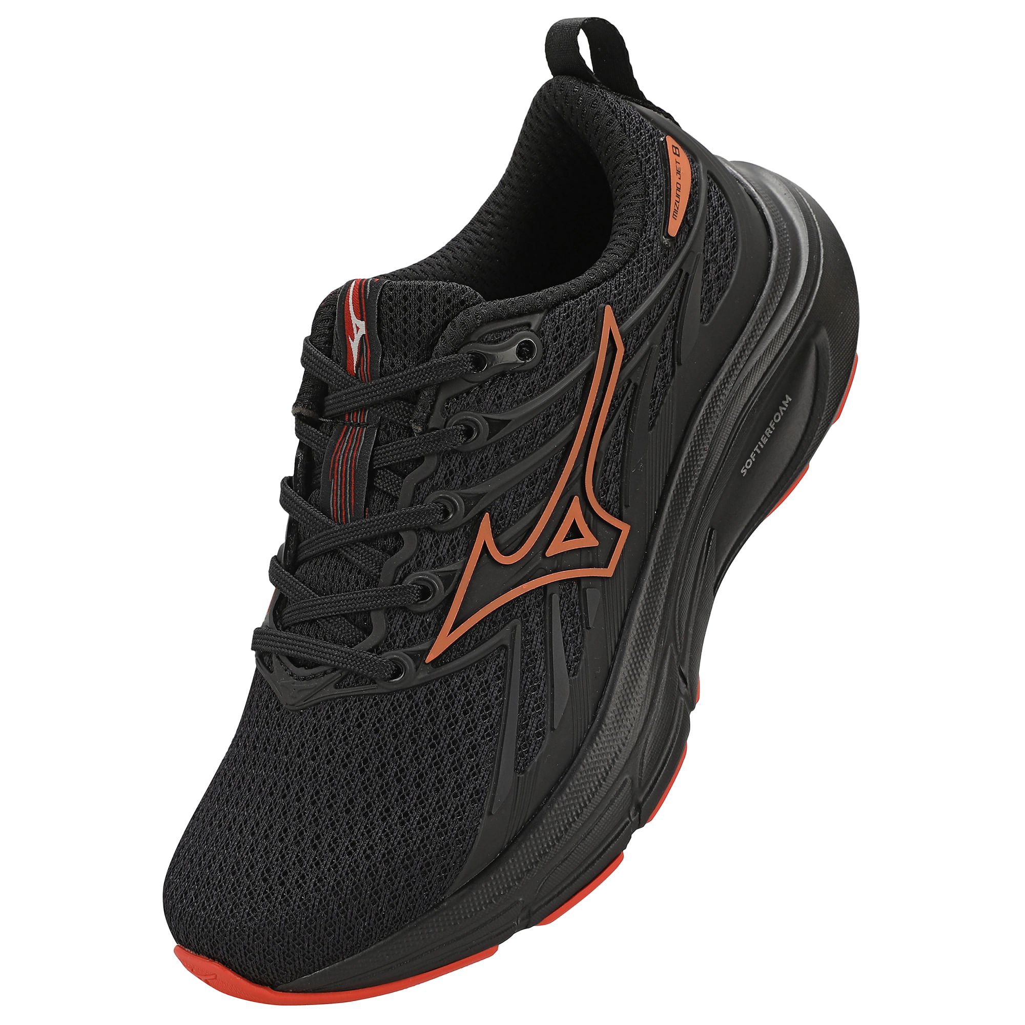 Tênis Casual Mizuno Jet 8 Infantil Preto 5