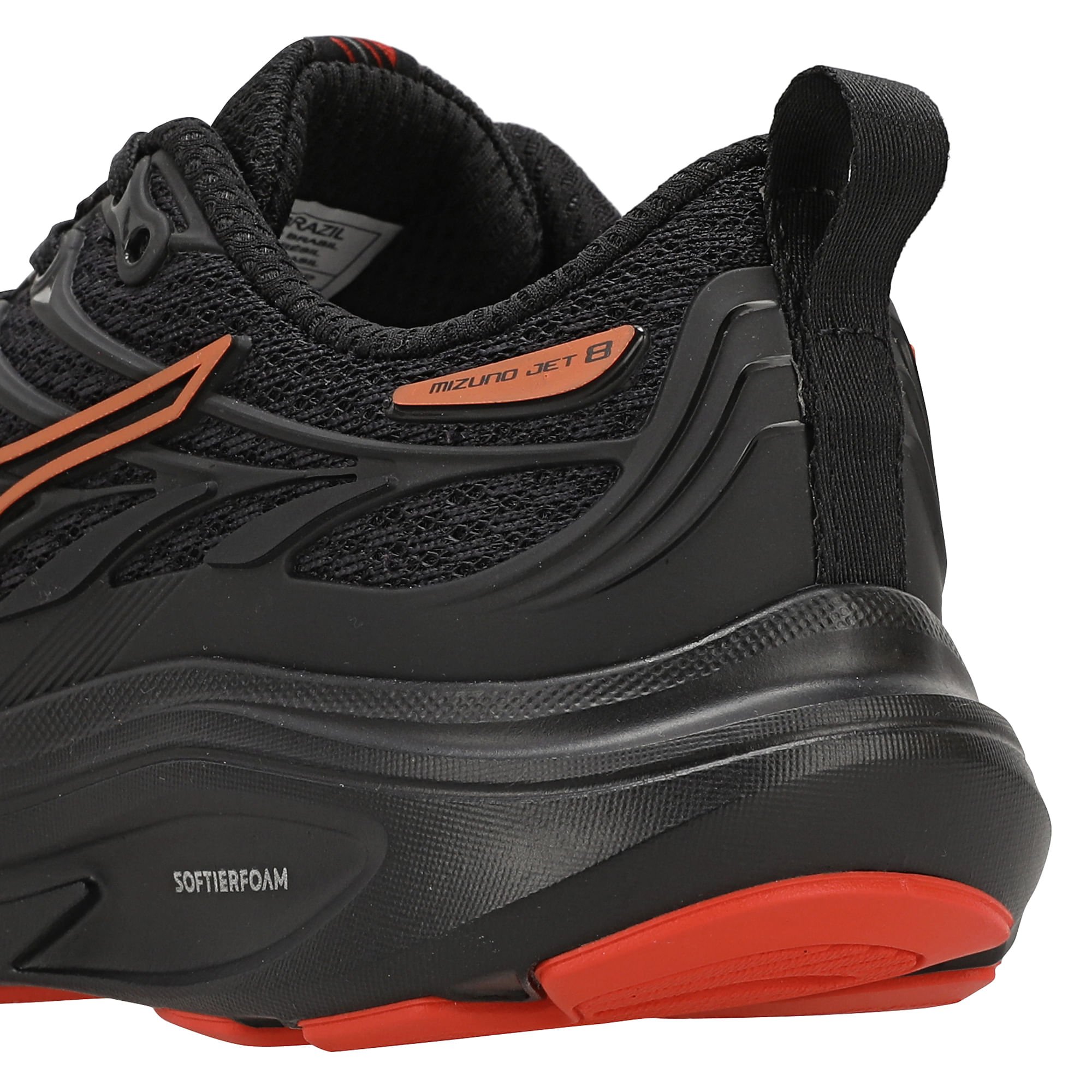 Tênis Casual Mizuno Jet 8 Infantil Preto 7