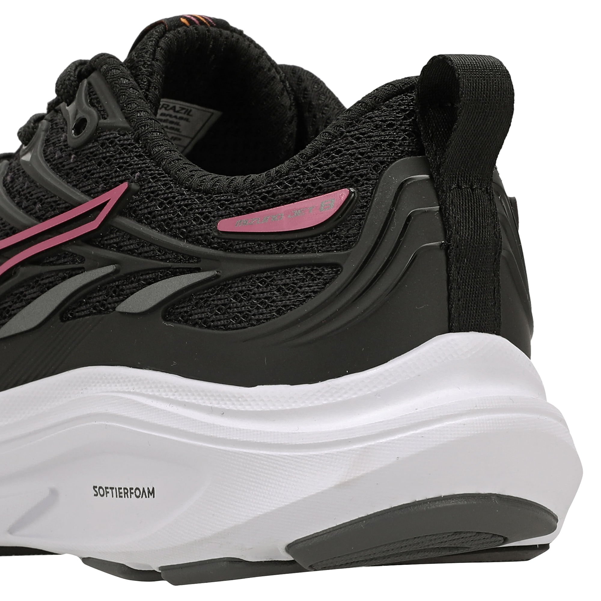 Tênis Casual Mizuno Jet 8 Infantil Preto 8
