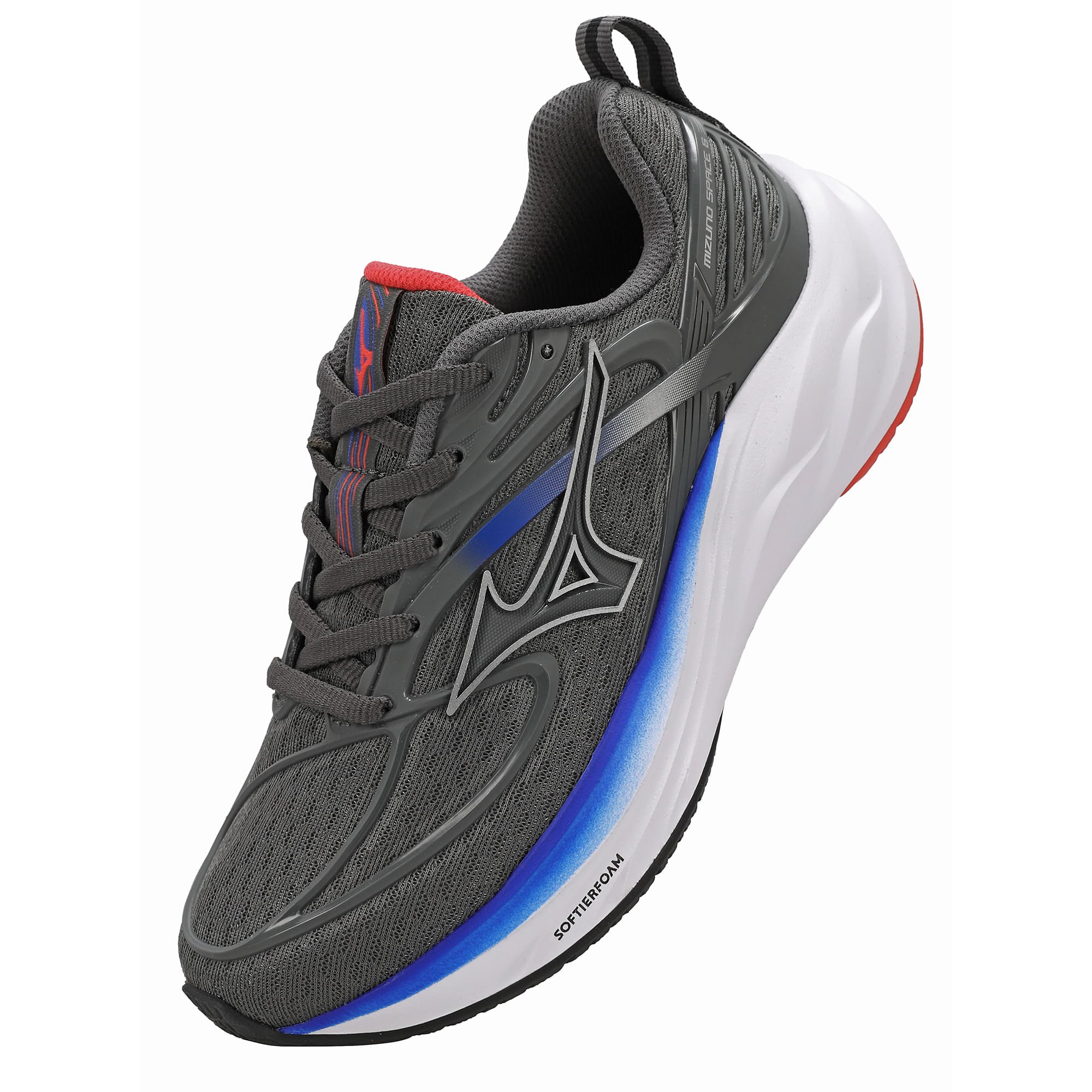 Tênis Casual Mizuno Space 6 Infantil Cinza 5