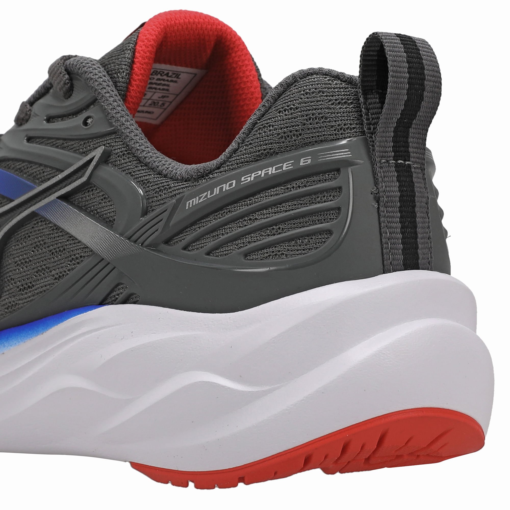 Tênis Casual Mizuno Space 6 Infantil Cinza 7