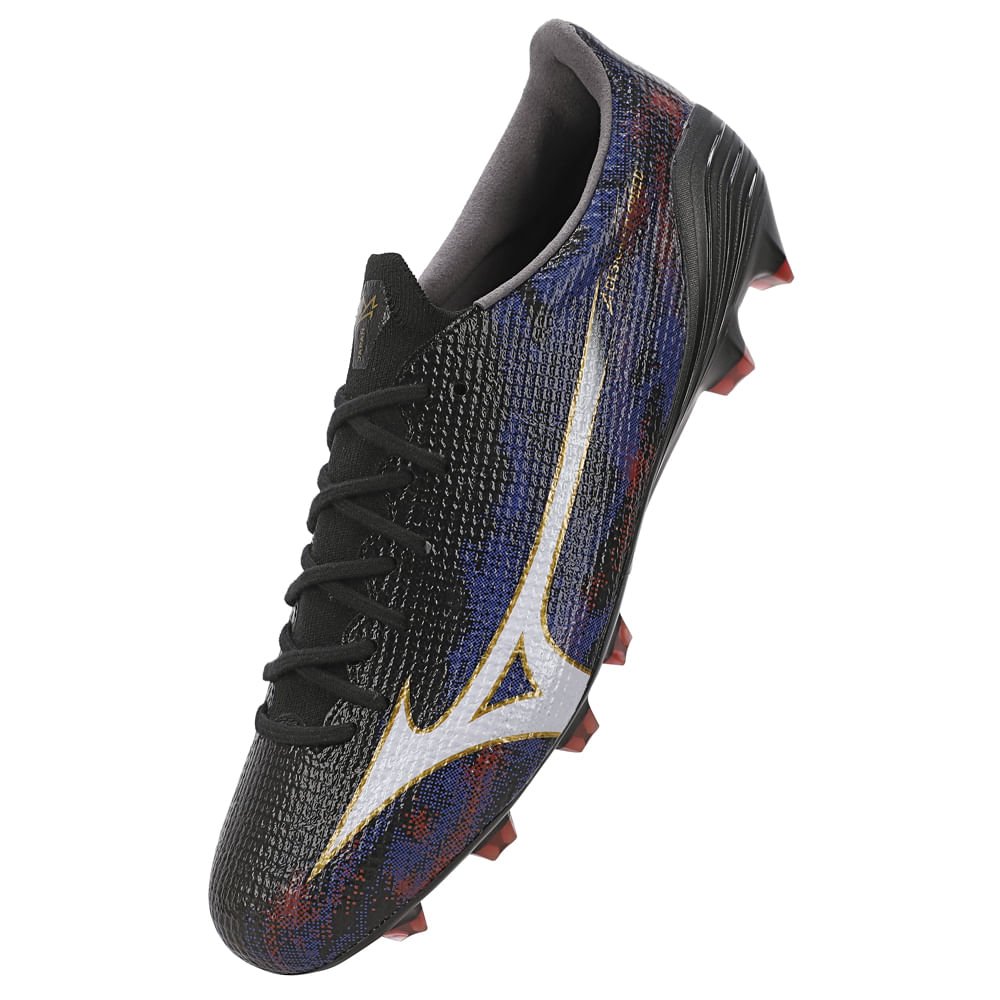 Chuteira de Futebol Mizuno Alpha III Japan Masculina Preto 5