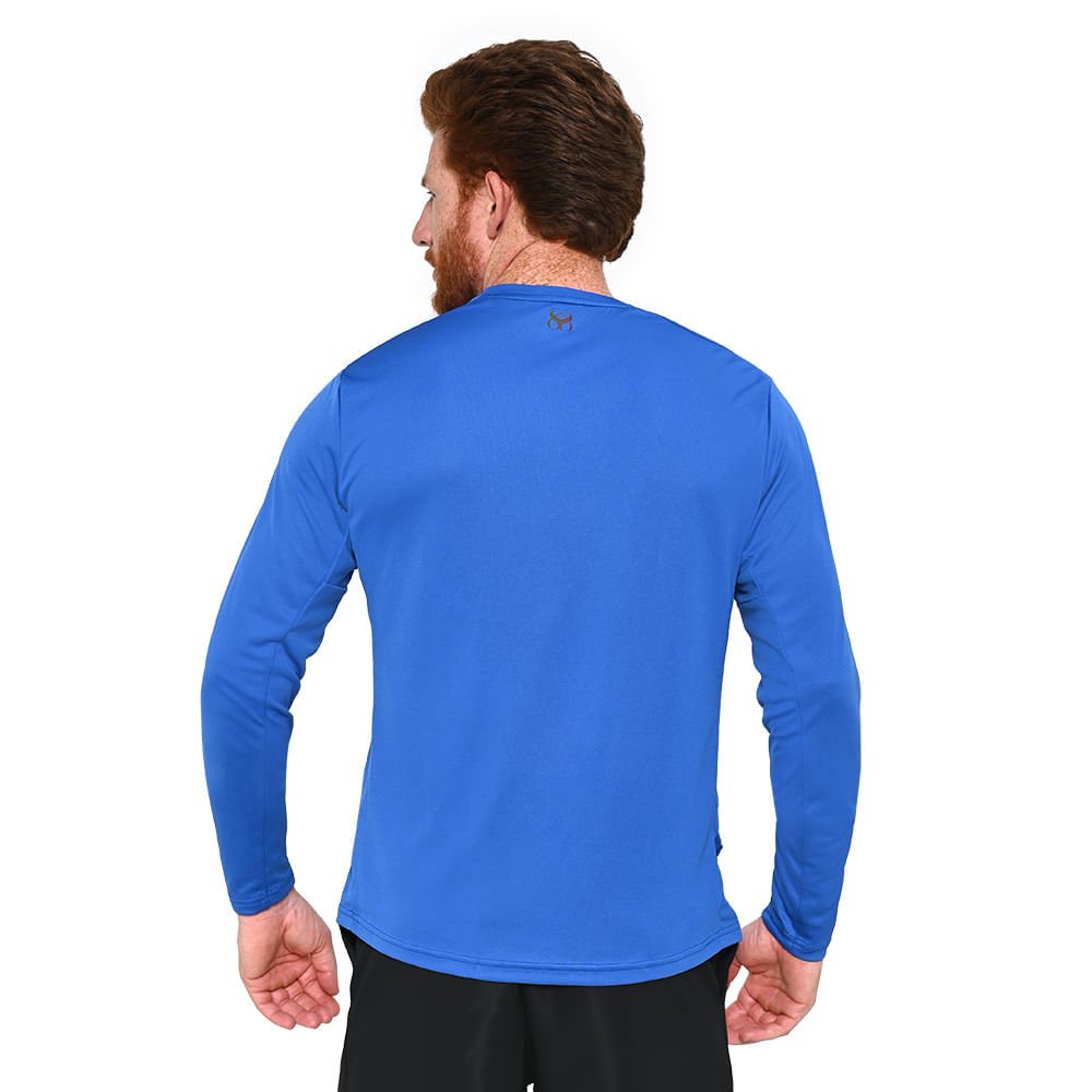 Camiseta de Treino Mizuno Two Loops 8 Azul 3