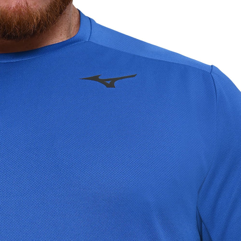 Camiseta de Treino Mizuno Two Loops 8 Azul 4