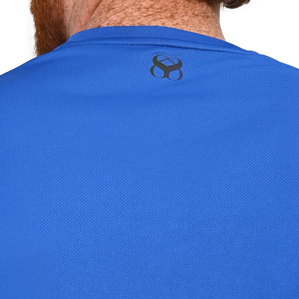 Camiseta de Treino Mizuno Two Loops 8 Azul 5