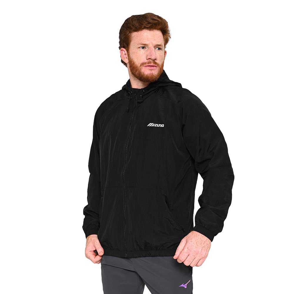 Jaqueta Casual Mizuno Street Preto 2