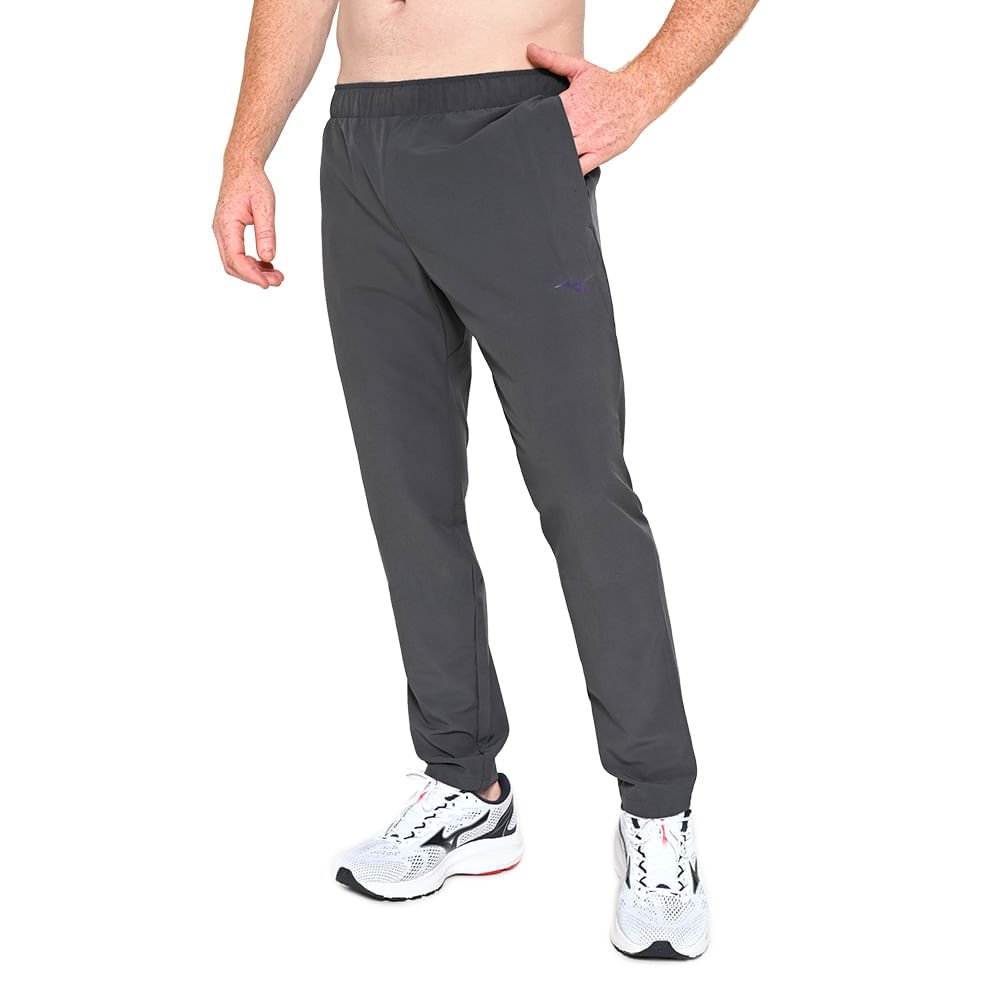 Calça de Treino Mizuno Two Loops 8 Cinza 2