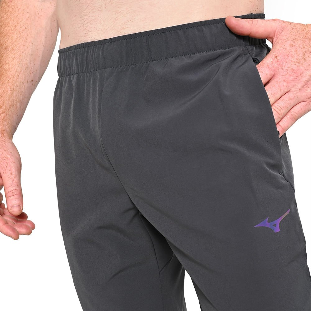 Calça de Treino Mizuno Two Loops 8 Cinza 6
