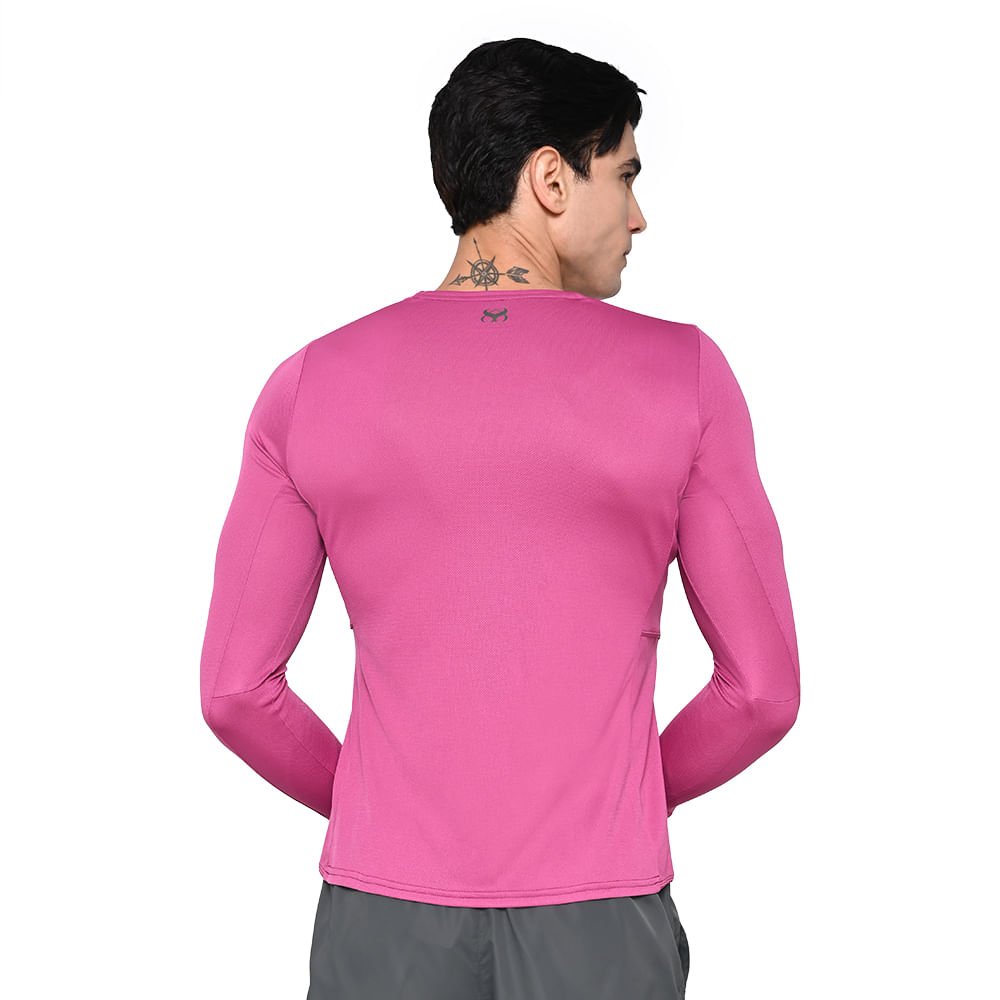 Camiseta de Treino Mizuno Two Loops 8 Rosa 3