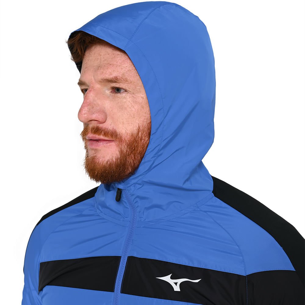 Jaqueta de Treino Mizuno Hooded Azul 4