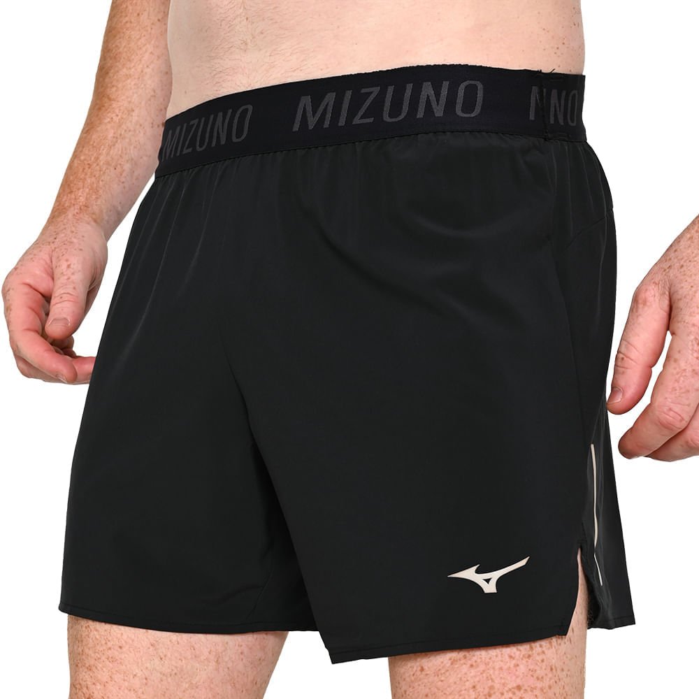 Shorts de Corrida Mizuno Alpha Preto 4