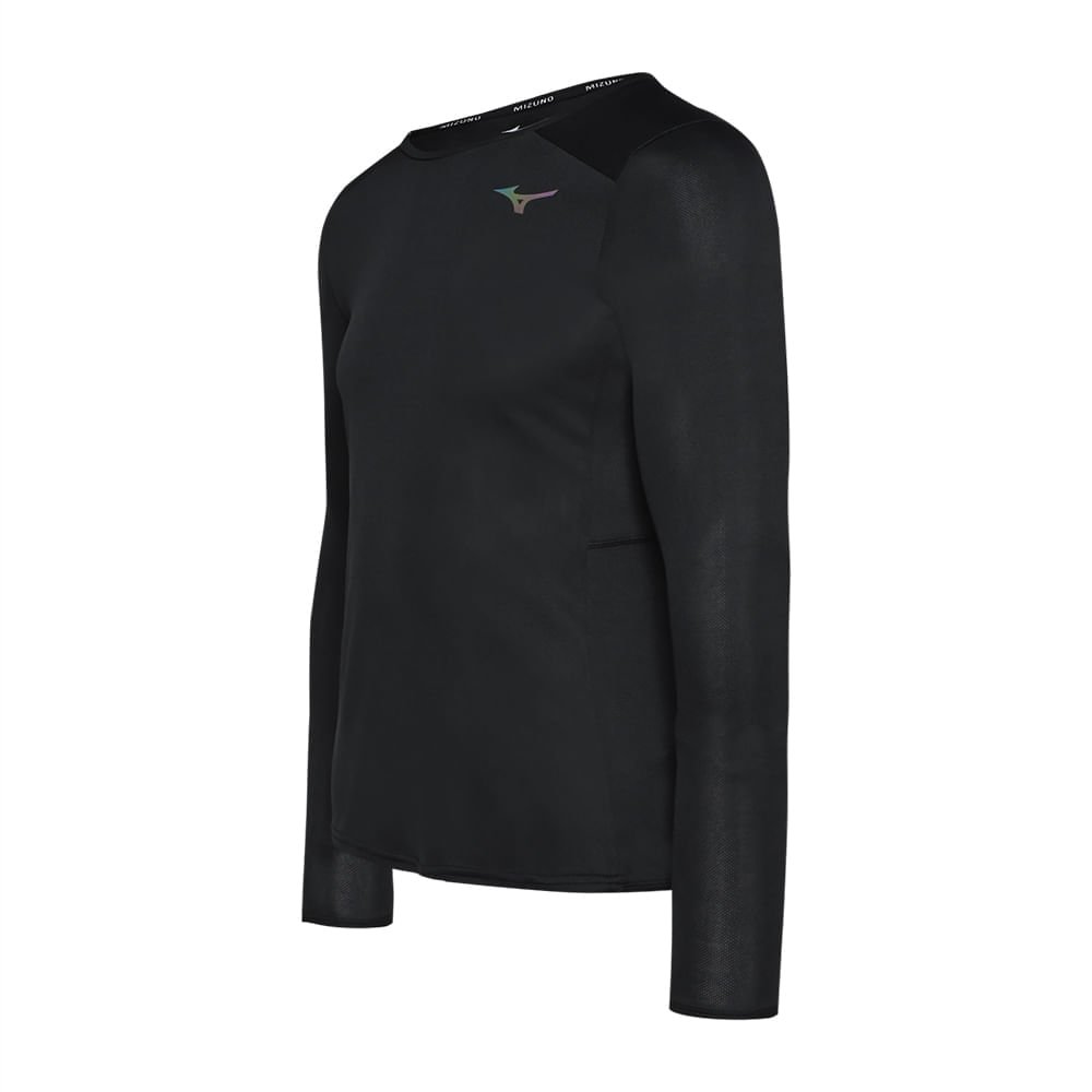 Camiseta de Treino Mizuno Two Loops 8 Preto 2