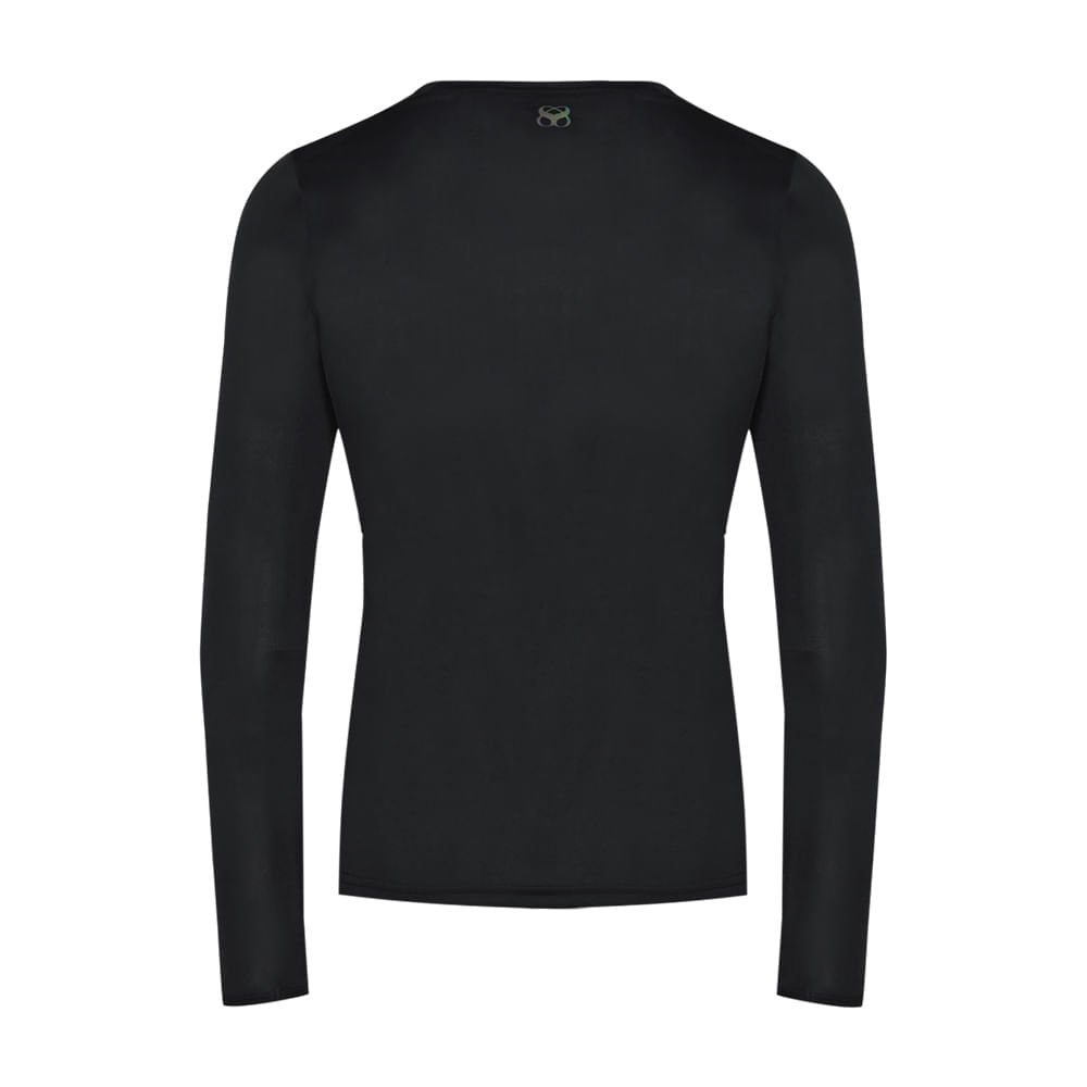 Camiseta de Treino Mizuno Two Loops 8 Preto 3