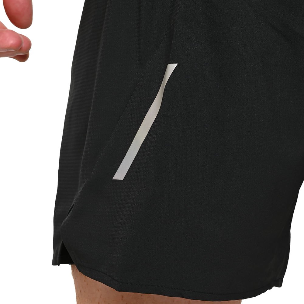 Shorts de Corrida Mizuno Trail ER 2 em 1 Preto 7