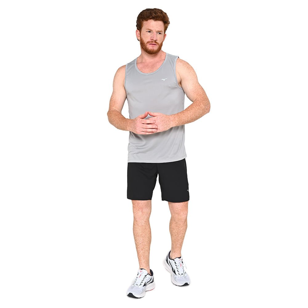 Shorts de Corrida Mizuno Trail ER 2 em 1 Preto 11